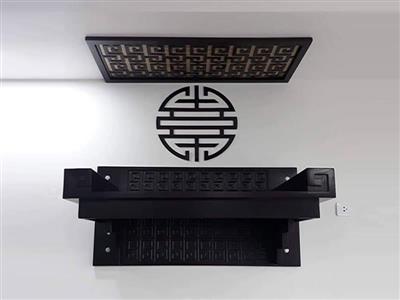 Bàn thờ treo tường gỗ tự nhiên BTTT-01