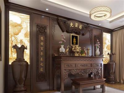 Bàn thờ tủ đứng gỗ lim BTTD-07